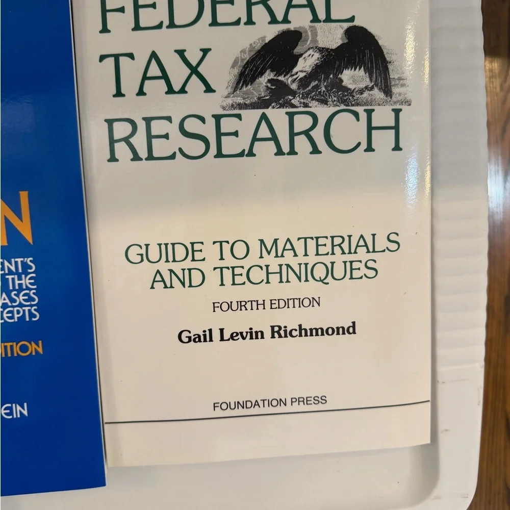 Federal Income Taxation Books (3)